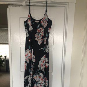 Floral Midi Wrap Dress Size 12